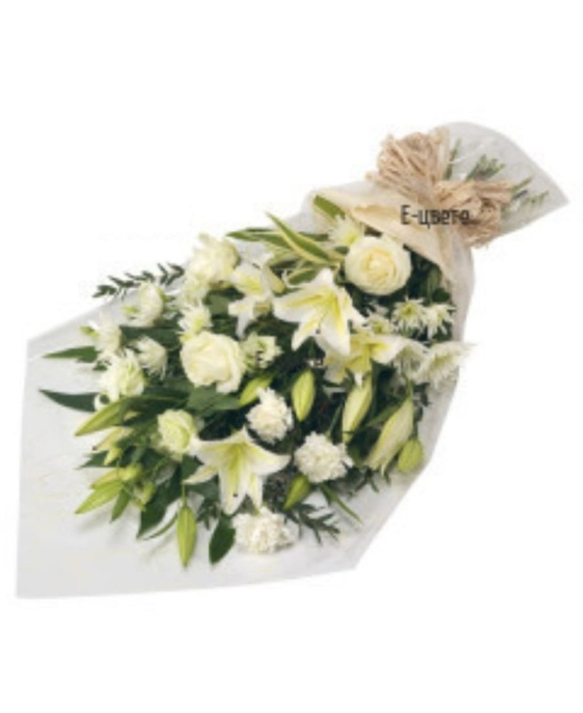 Ramo funerario - Floristería La Gardenia - Don Benito